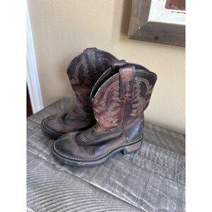 Kids Tony Lama Western Boots Size 12 D